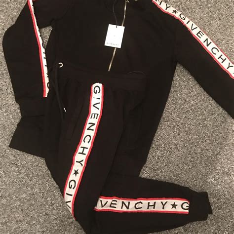 givenchy black suit|Givenchy men's tracksuit.